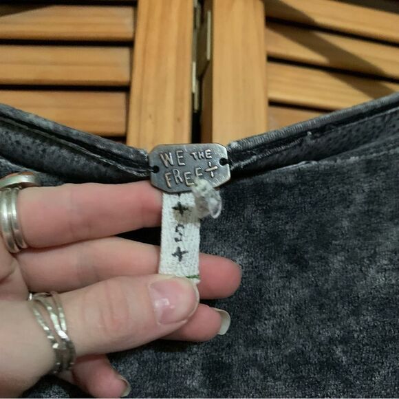 We The Free Velvet Short Sleeve Small - Picture 2 of 5